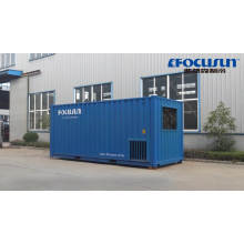 More advanced containerized brine system block ice machine 12.5 ton high efficiency convenient transportation and installation